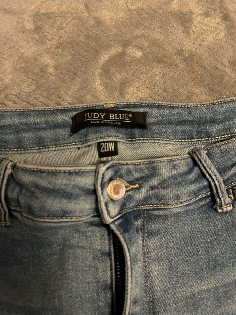 Judy Blue Light Blue High Rise Women's Jeans - 20W